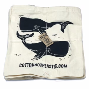 Gd Sacs Coton Naturel 170g 38x42cm - Baleines