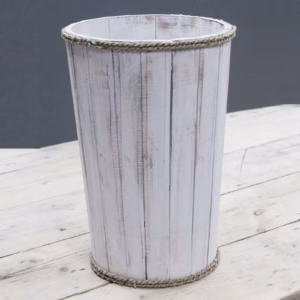 Nautical Display Tub - Hvidwash - Stor