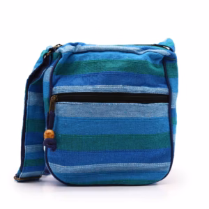 Sac à Bandoulière Népal Lrg - Sangle Réglable - Rivières Bleues