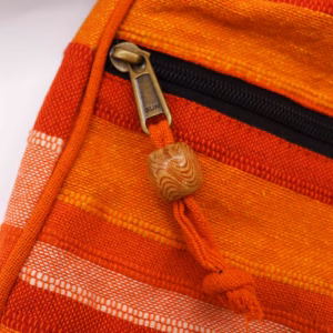 Nepal Axemresväska (Justerbar Axelrem) - Soluppgångs-orange - Stor