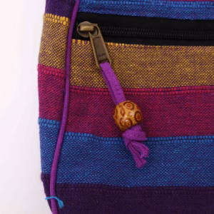 Nepal Sling Taske (Justerbar Rem) - Vilde Blomster - Stor