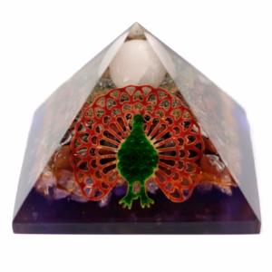 Pyramide Organite - Paon - Grande