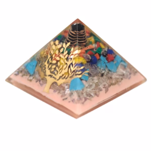 Orgonite Pyramid - Tree Earth Base - Large