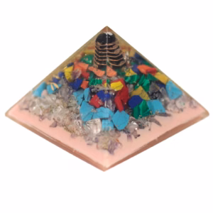 Orgonite Pyramid - Tree Earth Base - Large