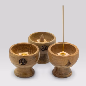 Ritual Bowl Incense Cone Holder - Buddha - Large