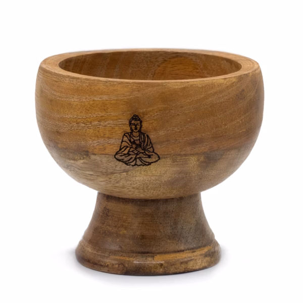 Ritual Bowl Incense Cone Holder - Buddha - Large
