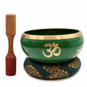Klangschalen - Set "Baum des Lebens", grün,14cm - Groß