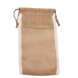 Pochette Jute Lavé Lrg - 26x15cm