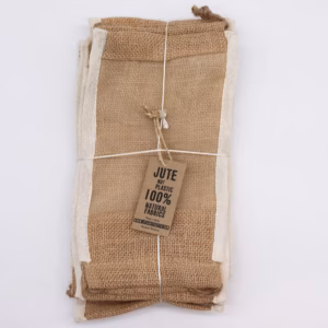 Pochette Jute Lavé Lrg - 26x15cm