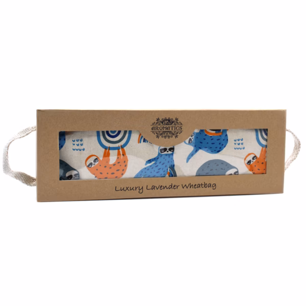 Sac de Blé de Luxe à la Lavande dans une Boîte Cadeau - Paresseux