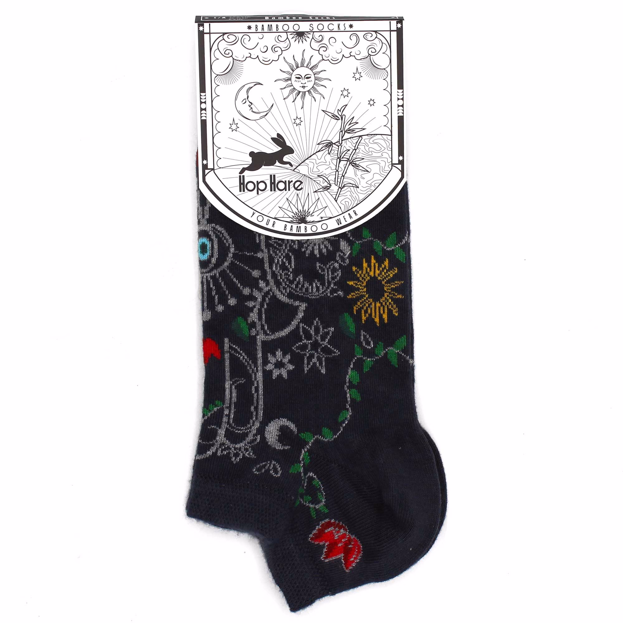 M/L Hop Hare Bambussokker Lav (41 - 46) - Hamsa 3 M/L Hop Hare Bambussokker Lav (41 - 46) - Hamsa