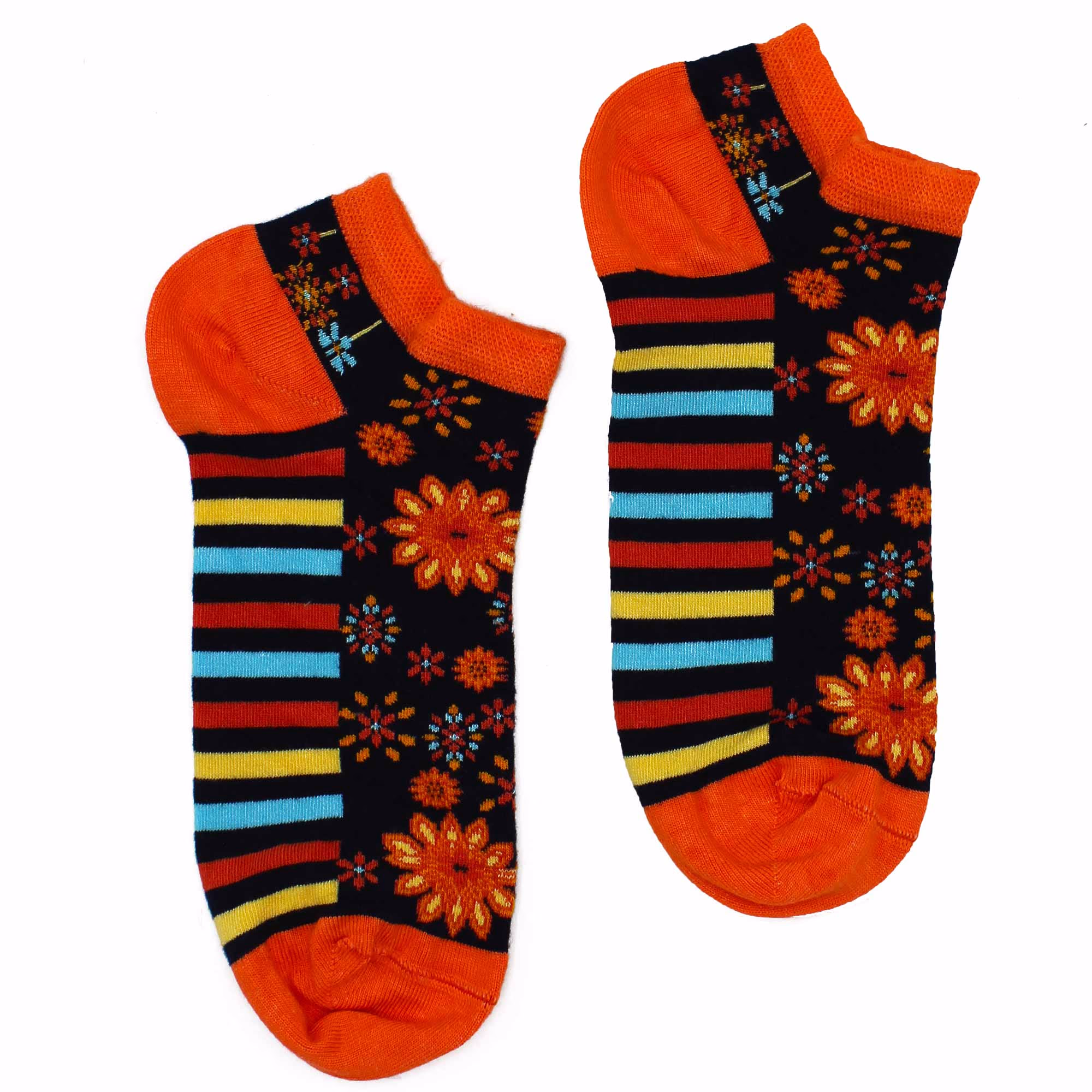 M/L Hop Hare Bambussocken Niedrig - 41 - 46 - Mandala - Blumen 1 M/L Hop Hare Bambussocken Niedrig - 41 - 46 - Mandala - Blumen