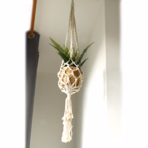 Maceteros de Macrame - Gran - Extra Largo