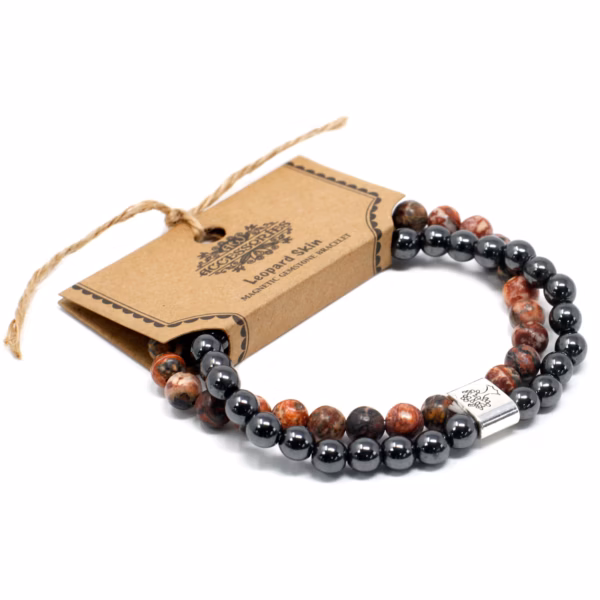 Bracelets Magnétiques Gemme - Peau de Léopard