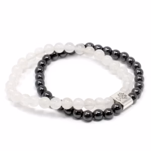 Magnetisches Edelstein Armband - Rock Quartz