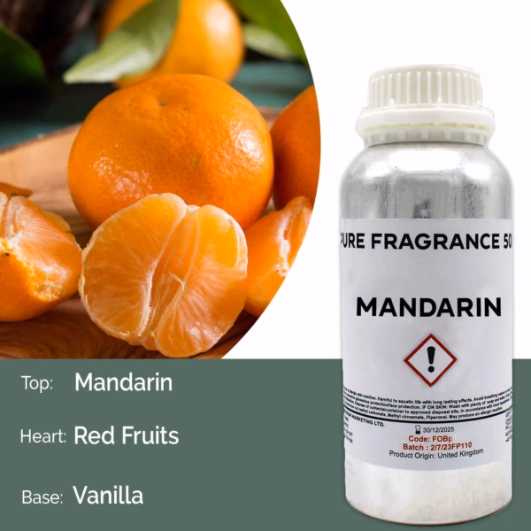 Mandarine - Huile de Parfum Pure 500ml