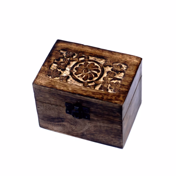 Caja de Aromaterapia de Madera (Capacidad para 6)