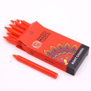 Velas Mágicas (Pack de 12) - Rojo - Chakra Raíz