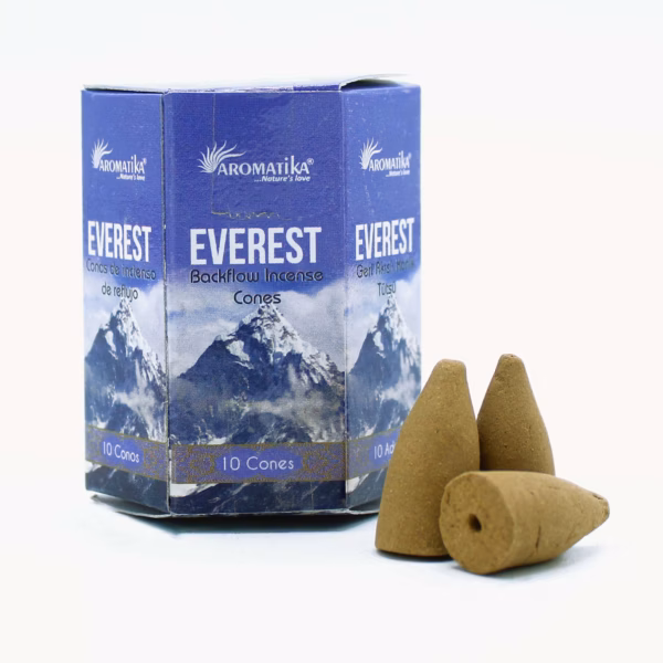 Masala Tilbakestrømning Røkelseskoner Pakke med 10 - Everest