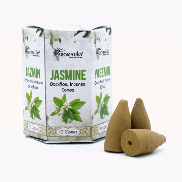Masala Tilbageløb Røgelse Pakke med 10 - Jasmin