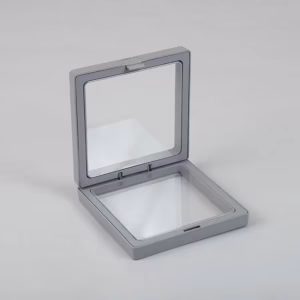 3D Schweberahmen - Grau - Mittel - 9x9cm