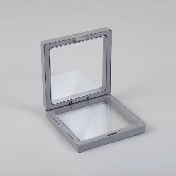 3D Floating Frame Display - Grey - Medium