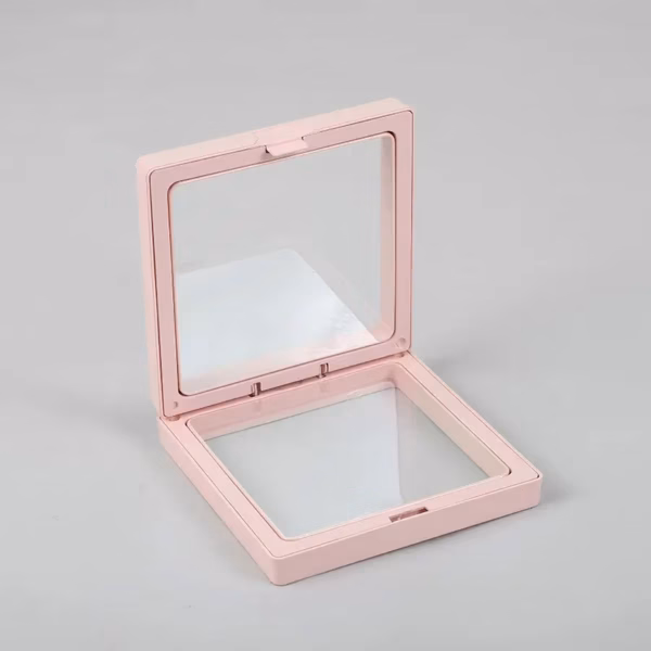 3D Schweberahmen - Rosa - Mittel - 9x9cm