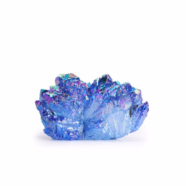 Enhanced Natural Quartz - Aura Aqua Halo Quartz - Approx. 100-150gm 7 - Medium