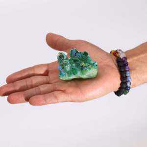Cuarzo Natural Mediano - Aura de Angel Verde (Aprox 100 - 150g 7 - 10cm)