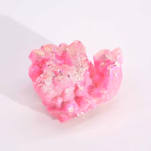 Quartz Aura Rose Halo - Moyen - Env. 100 - 150g - 7 - 10cm