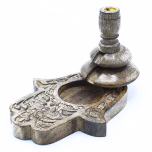 Brûleur à Reflux en Bois de Manguier - Hamsa - Moyen