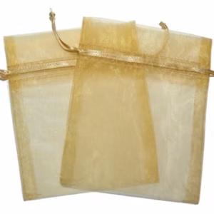 Organza Zakje - Goud - Medium