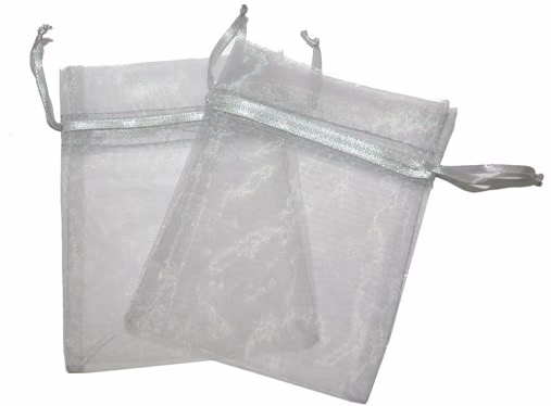 Organza Zakjes - Grijz - Medium