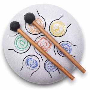 Stalen Tong Geluksdrum 7 Chakra - Medium