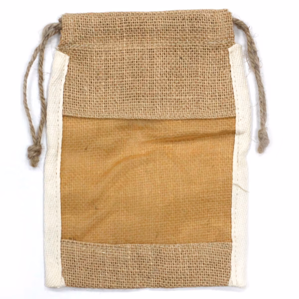 Bolsa Mediana de Yute Lavada
