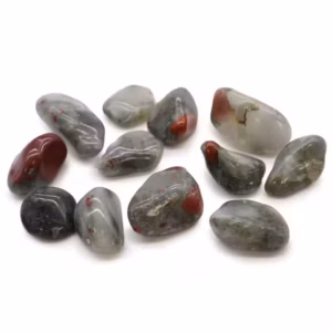 African Tumble Stones - Bloodstone - Sephtonite - Medium - 12pcs