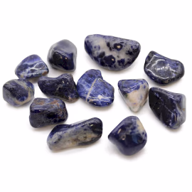 Afrikaanse Edelstenen - Sodaliet - Puur Blauw - Medium