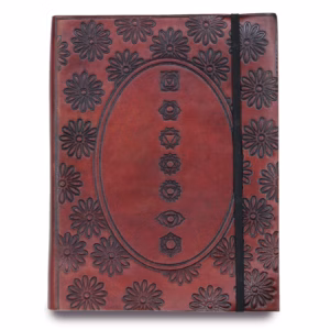 Notebook with Strap - Chakra Mandala - Medium