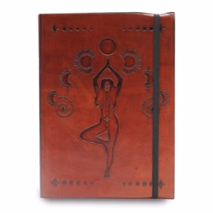 Notebook with Strap - Cosmic Goddess - Medium