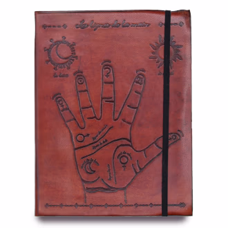 Notebook with Strap - Palmistry - Medium