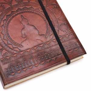 Notebook with Strap - Tibetan Mandala - Medium