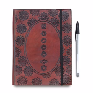 Notitieboek met Elastiek - Tibetaanse Mandala - Medium