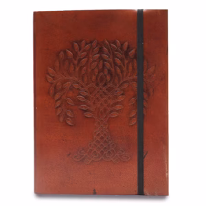 Notizbuch mit Schlaufe - Baum des Lebens - Mittel
