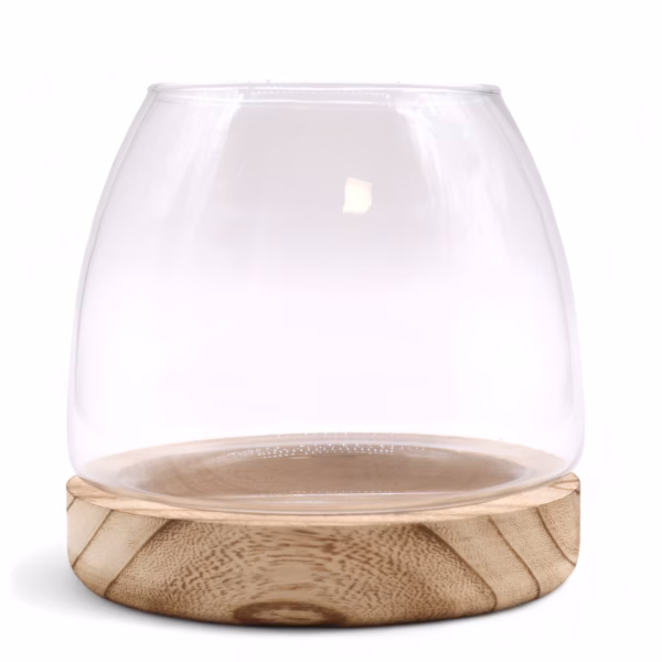 Terarium på Naturligt Tung - Træ - Mellemstor