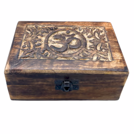 Boîte à Souvenirs Moyenne en Bois - OM