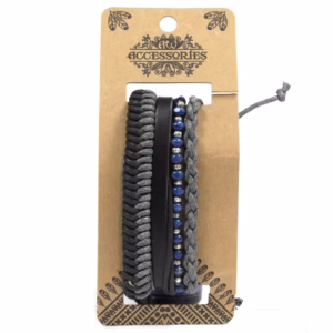 Herenarmbanden Sets - Zwart & Macho - Assorti