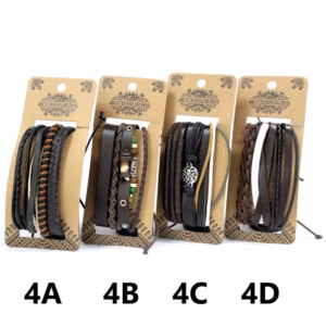 Herren Armband Sets - Dunkel & Schön - Verschiedene