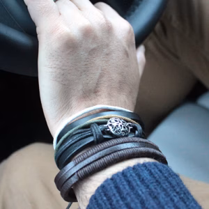 Herren Armband Sets - Dunkel & Schön - Verschiedene