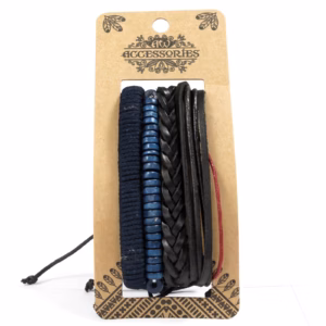 Set de Pulsera de Hombre - Azuladas