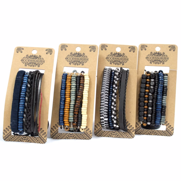 Herren Armband Sets - Launisch & Blau - Verschiedene